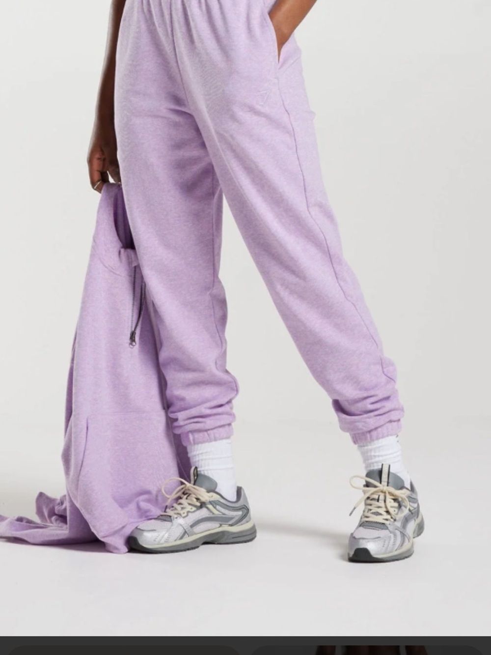 Gymshark Lilac Track Joggers